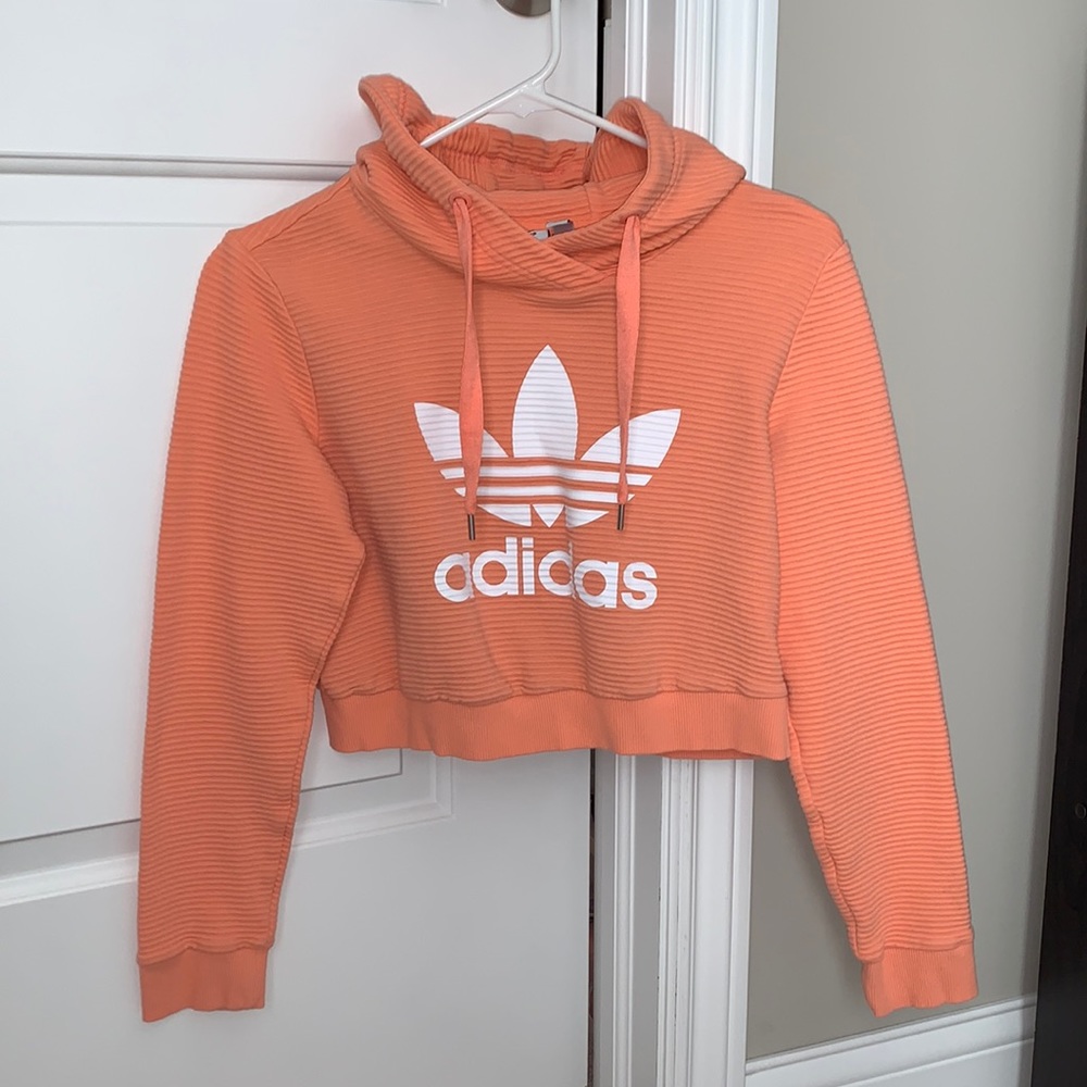 Adidas cropped hoodie